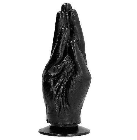ALL BLACK - DILDO FISTING 21 CM
