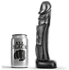 ALL BLACK DILDO 22 CM