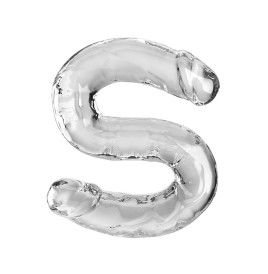 KING COCK - DOUBLE TROUBLE DILDO DUPLO 46 CM TRANSPARENTE