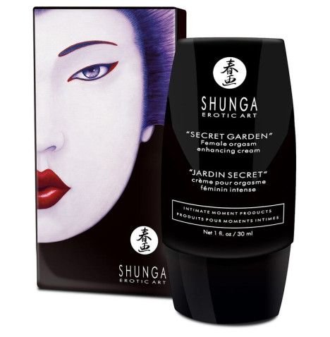 SHUNGA CREME DE ORGASMO FEMININO INTENSO JARDIM SECRETO