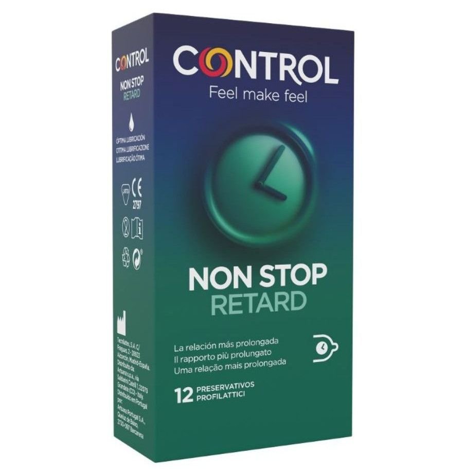 CONTROL - NON STOP RETARD CONDOMS 12 UNITS CONTROL - NON STOP RETARD CONDOMS 12 UNITS