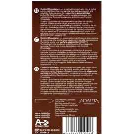 CONTROL ADAPTA CHOCOLATE CONDOMS 12 UNITS