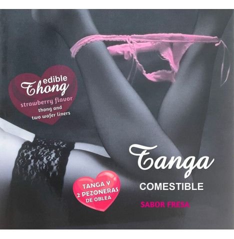 HOTFLOWERS MENINA WAFER THONG E 2 NIPPLE ALMOFADAS SABOR MORANGO es pt en fr it 
