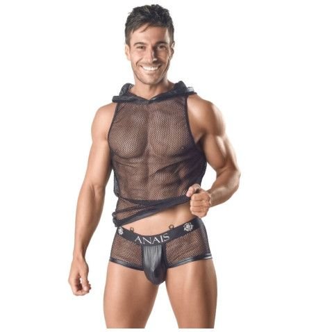 ANAIS MEN - ARES HOODED T-SHIRT S