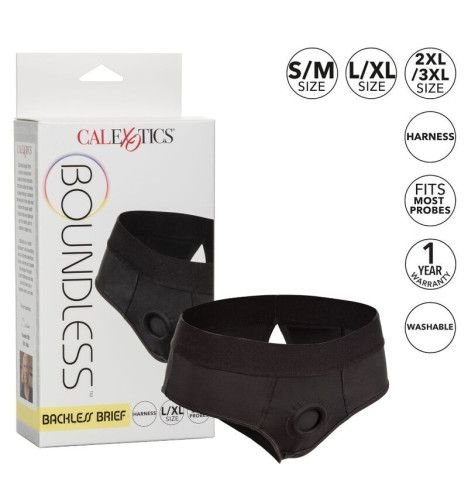 CALEXOTICS - BOUNDLESS BACKLESS BRIEF S/M