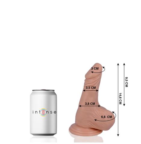 MR INTENSE - 1 REALISTIC PENIS 14.6 CM -O- 3.5 CM