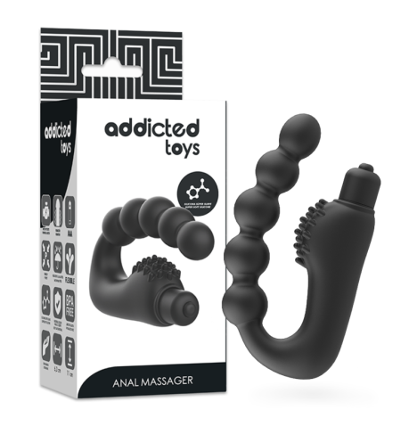 ADDICTED TOYS MASSAGER ANAL PROSTTICO COM VIBRAO