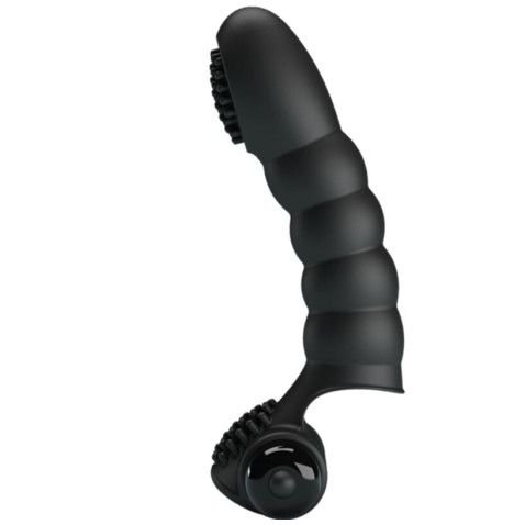PRETTY LOVE VIBRADOR DE DEDO ALEXANDER 10 VIBRACOES PRETO