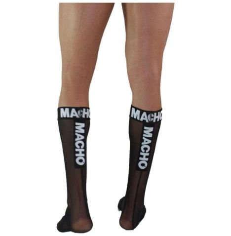 MACHO - MEIAS FINAS TAMANHO ÚNICO PRETO