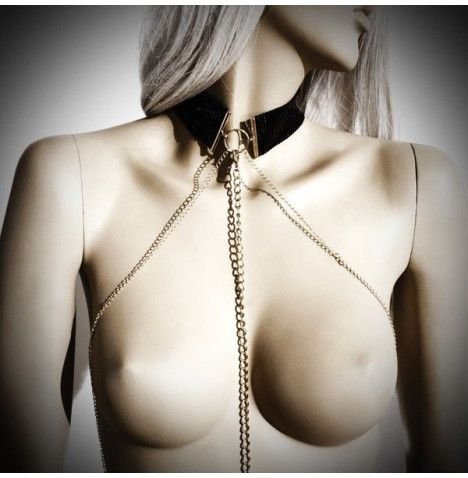 BIJOUX - DÉSIR MÉTALLIQUE COLAR METLICO PRETO