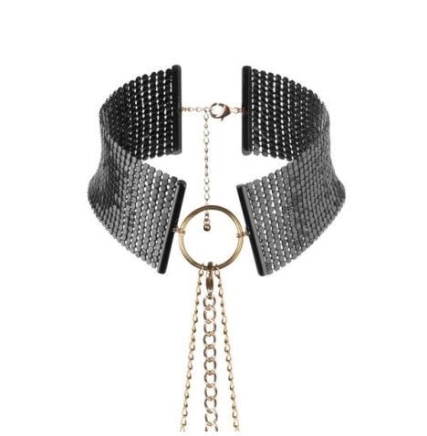 BIJOUX DESIR METALLIQUE COLAR METLICO PRETO