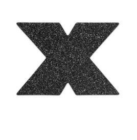 BIJOUX INDISCRETS NIPPLE CAPS FLASH CROSS PRETO