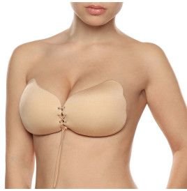 BYE BRA LACE IT APRIMORAMENTO PUSH UP BEIGE COPO C