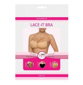 BYE-BRA - LACE-IT APRIMORAMENTO PUSH-UP PRETO COPO C