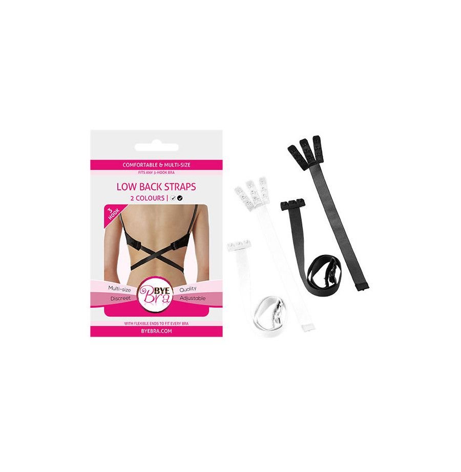 BYE-BRA - ADAPTADOR SUTI ABRIR VOLTA PRETO & BLANCO BYE-BRA - ADAPTADOR SUTI ABRIR VOLTA PRETO & BLANCO