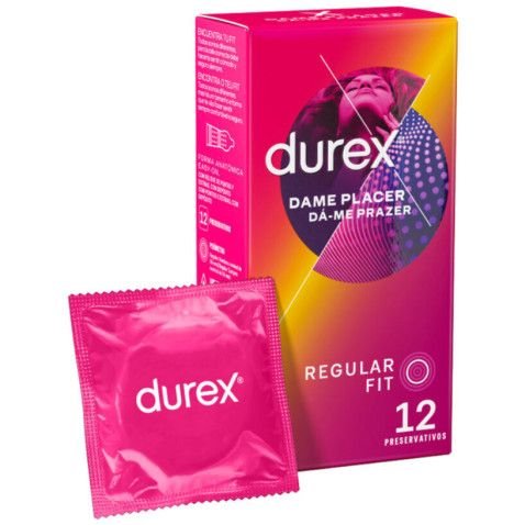 DUREX PLACADOR DAME 12 UNIDADES