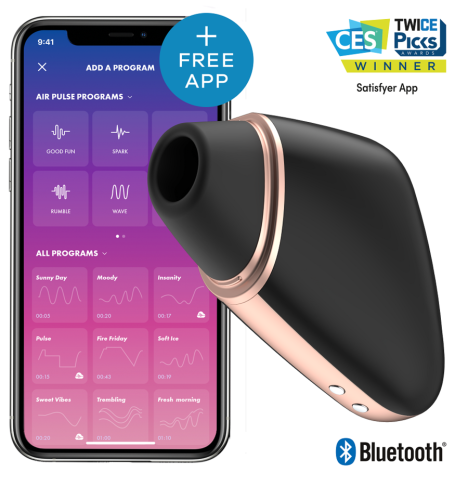 SATISFYER LOVE TRIANGLE ESTIMULADOR Y VIBRADOR BLANCO