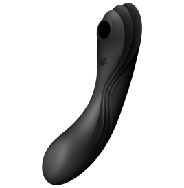 SATISFYER VIBRADOR DE PULSO DE AR CURVY TRINITY 4 PRETO