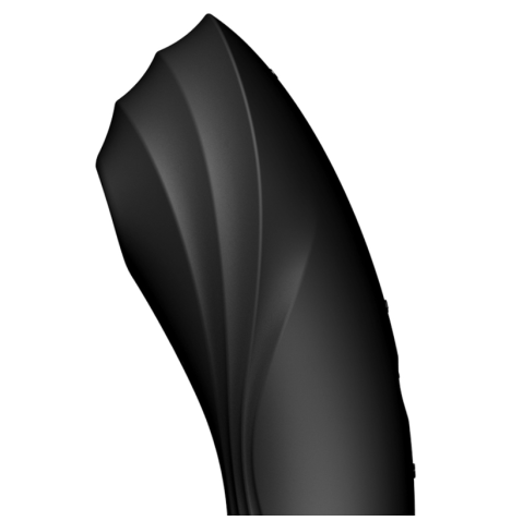 SATISFYER - VIBRADOR DE PULSO DE AR CURVY TRINITY 4 PRETO