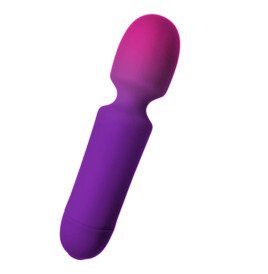 ROCKS OFF GLO GIRL VIBRADOR WAND MINI ROXO