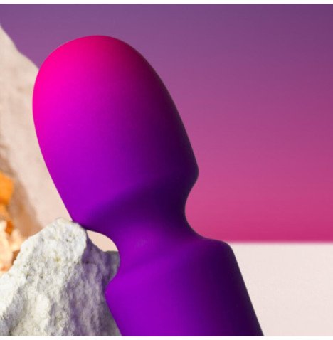 ROCKS-OFF - GLO-GIRL VIBRADOR WAND MINI ROXO