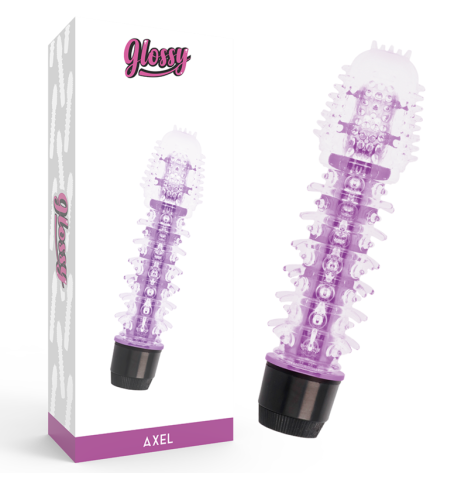 GLOSSY VIBRADOR AXEL LILAS
