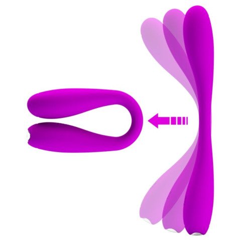 PRETTY LOVE LOVE YEDDA VIBRADOR FLEXIVEL