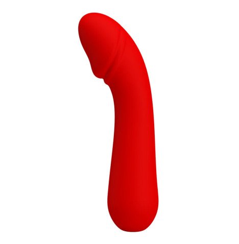 PRETTY LOVE - VIBRADOR RECARREGVEL CETUS VERMELHO