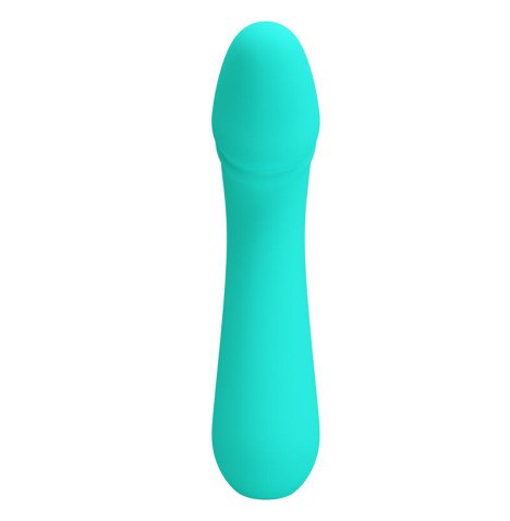 PRETTY LOVE VIBRADOR RECARREGVEL CETUS AQUA VERDE