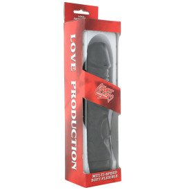 SEVEN CREATIONS - VIBRADOR PERFECT PLEASURES PRETO 22 CM