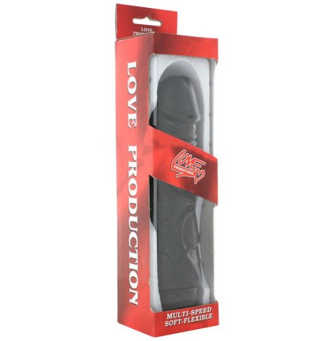 SEVEN CREATIONS - VIBRADOR PERFECT PLEASURES PRETO 22 CM