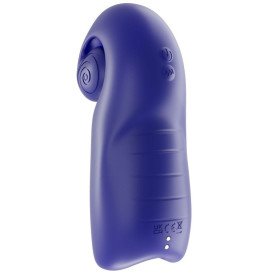 SNAIL VIBE EVO PARA ELE MASTURBADOR MASCULINO SLIDE NROLL AZUL ESCURO