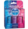 SKINS - KIT DE LUBRIFICANTES VITAL AQUA, SUPERSLIDE E EXCITE 3 x 12 ML SKINS - KIT DE LUBRIFICANTES VITAL AQUA, SUPERSLIDE E EXCITE 3 x 12 ML
